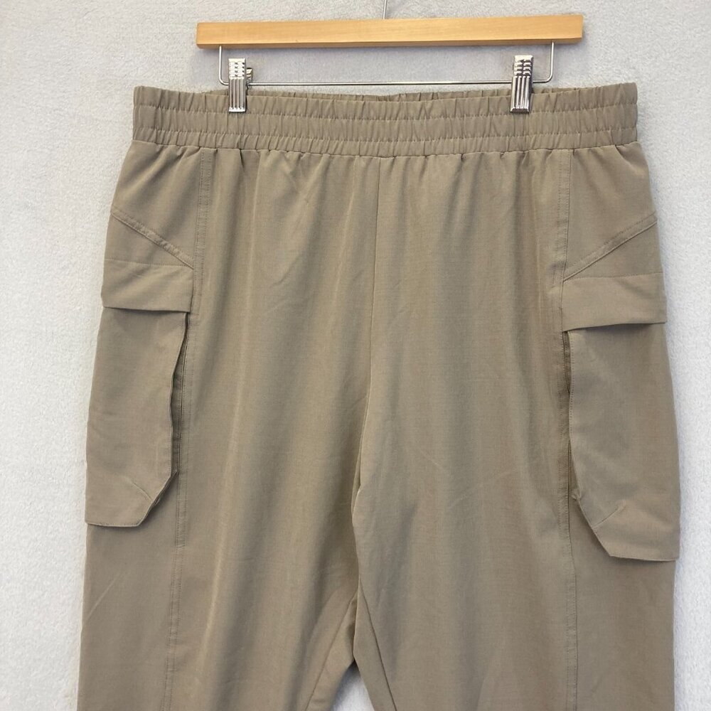 AVALANCHE Trailblazer Cargo Pants Women's Size XL Tan Pockets Hiking Outdoor EUC - Picture 11 of 15
